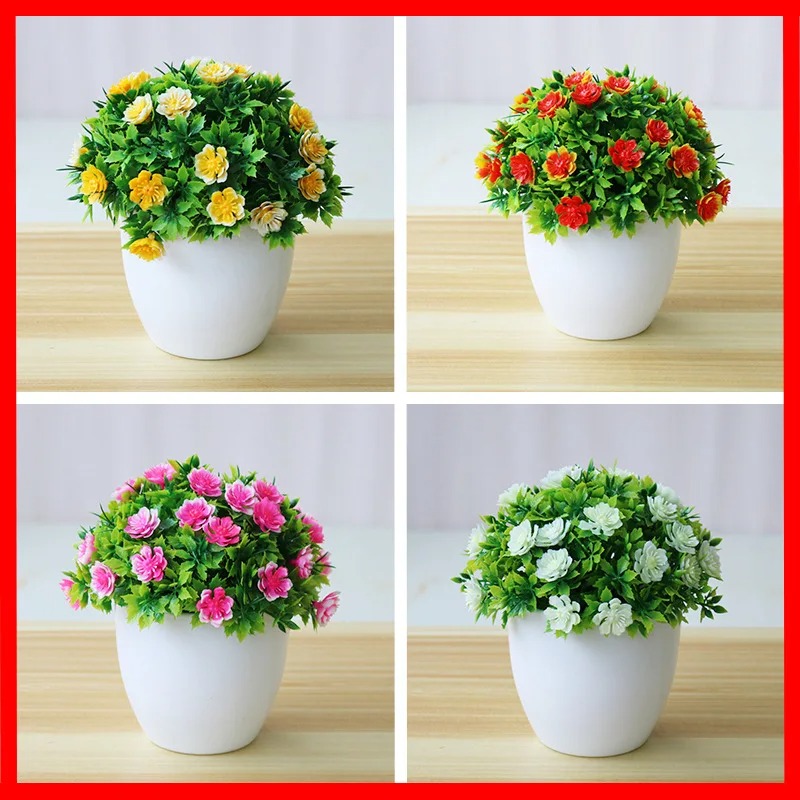 Bonsai Garden Zen - 1 قطعة نباتات اصطناعية بونساي صغيرة