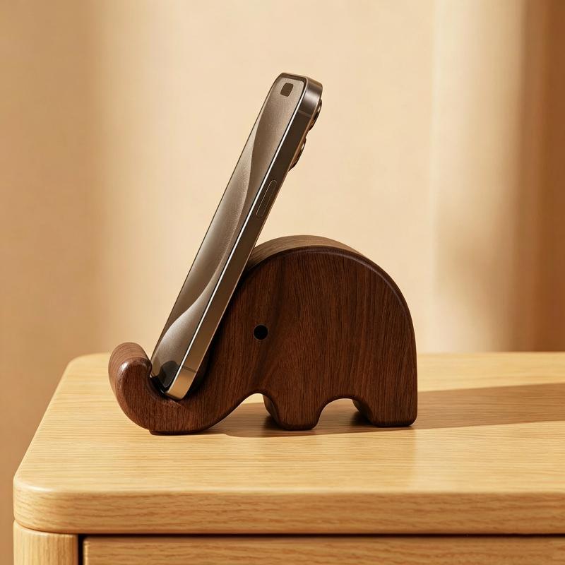 Display Stand Wood - حامل هاتف بسيط وإبداعي من خشب