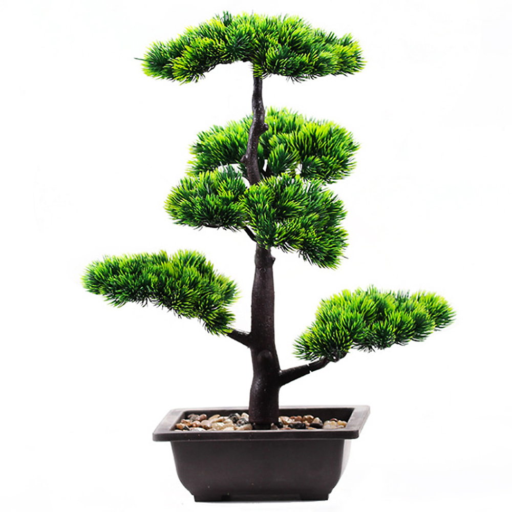 Bonsai Garden Zen - نباتات اصطناعية جمال الصنوبر فو فينيكس