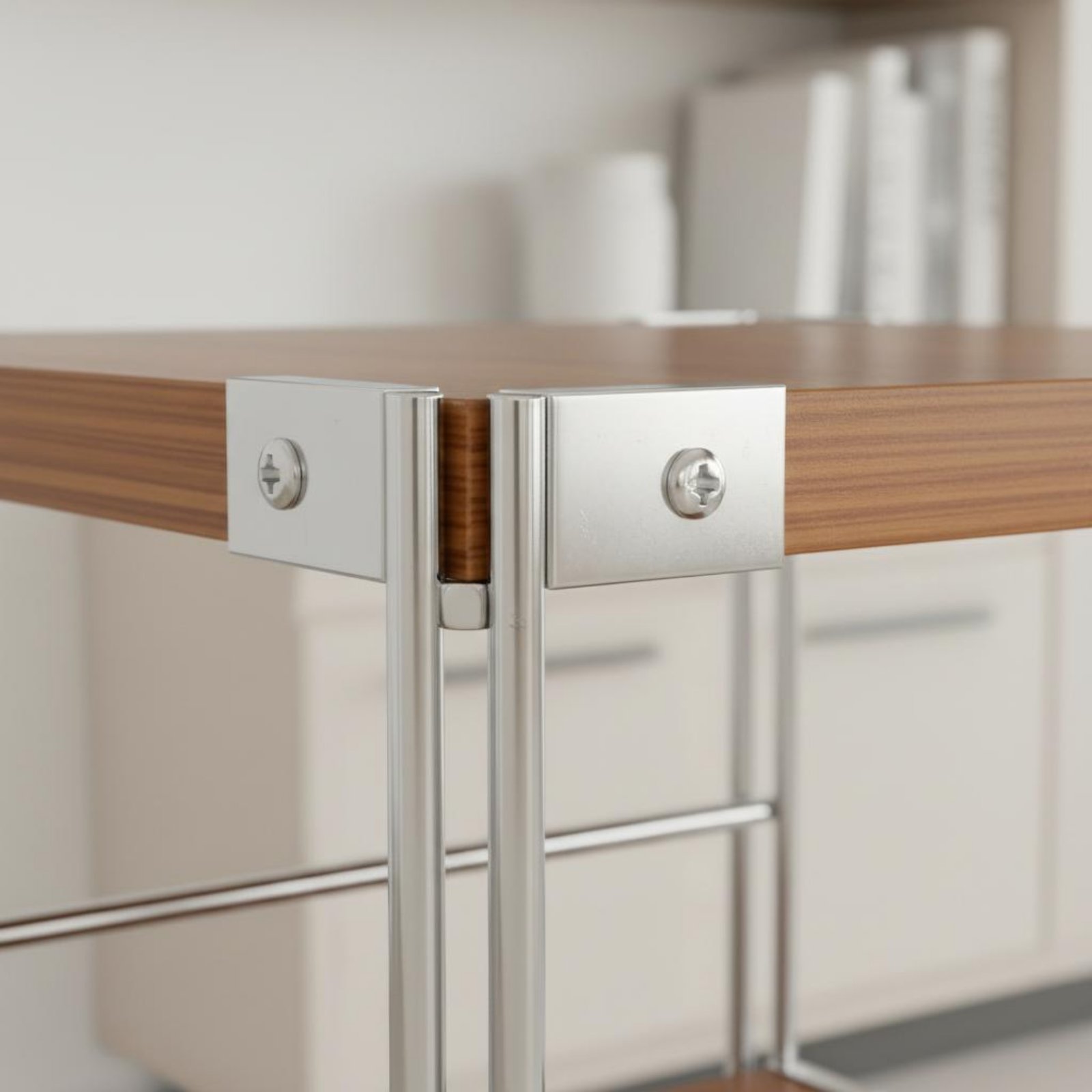 رف أرضي ضيق بدعامة على شكل X،  - مراجعة Display Stand Wood وسعره