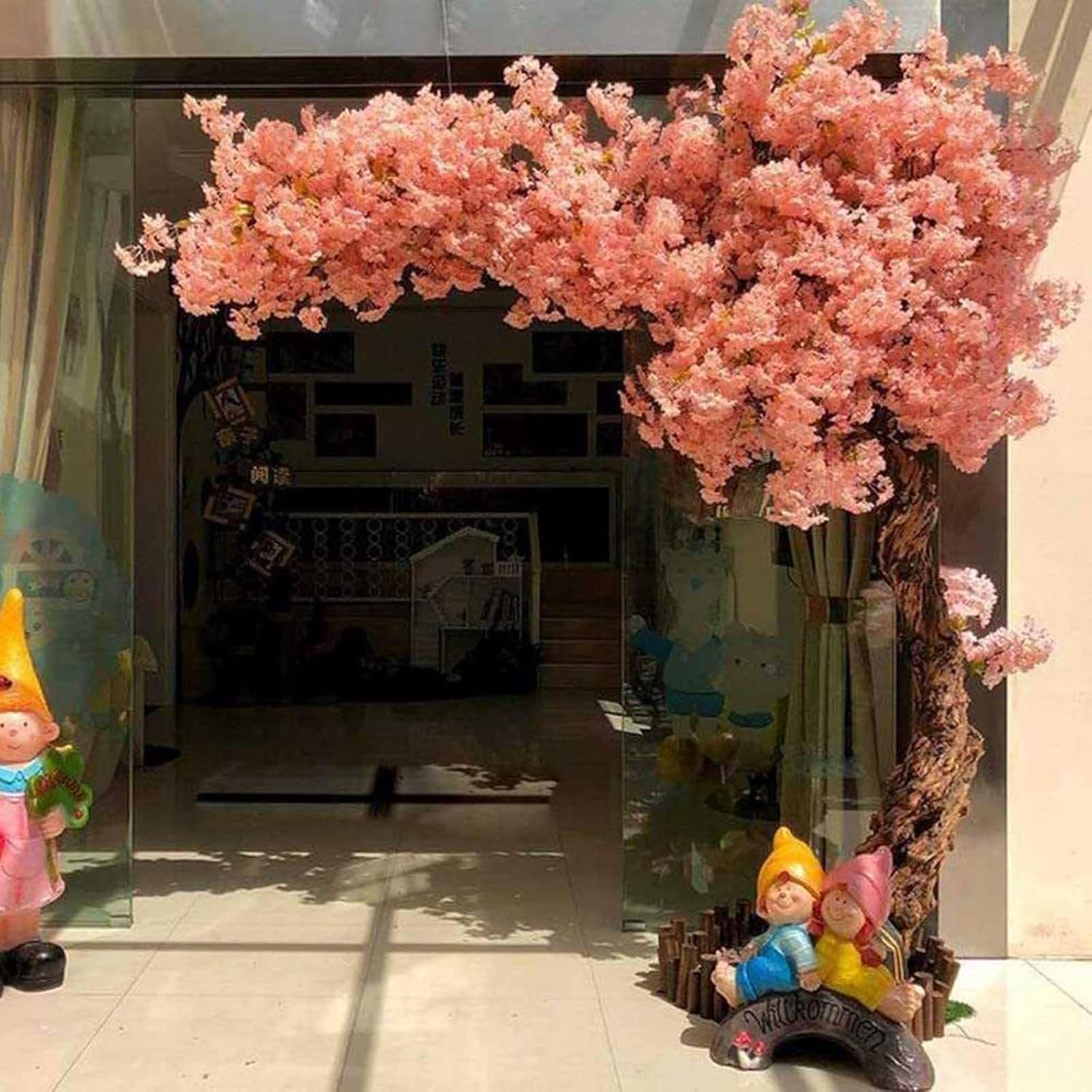شجرة زهر الكرز الاصطناعية الكب - مراجعة Bonsai Garden Shop وسعره