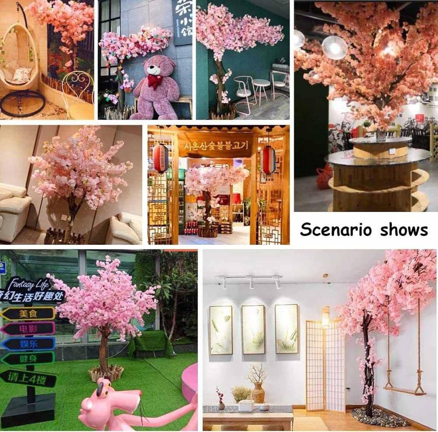 شجرة زهر الكرز الاصطناعية الكب - مراجعة Bonsai Garden Shop وسعره
