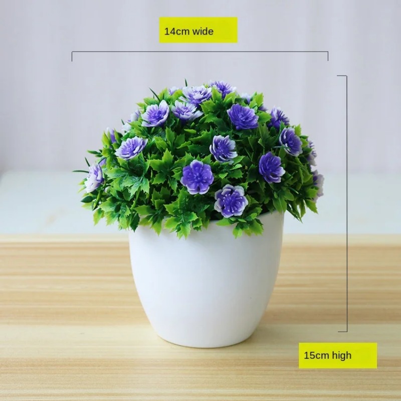 1 قطعة نباتات اصطناعية بونساي  - مراجعة Bonsai Garden Zen وسعره