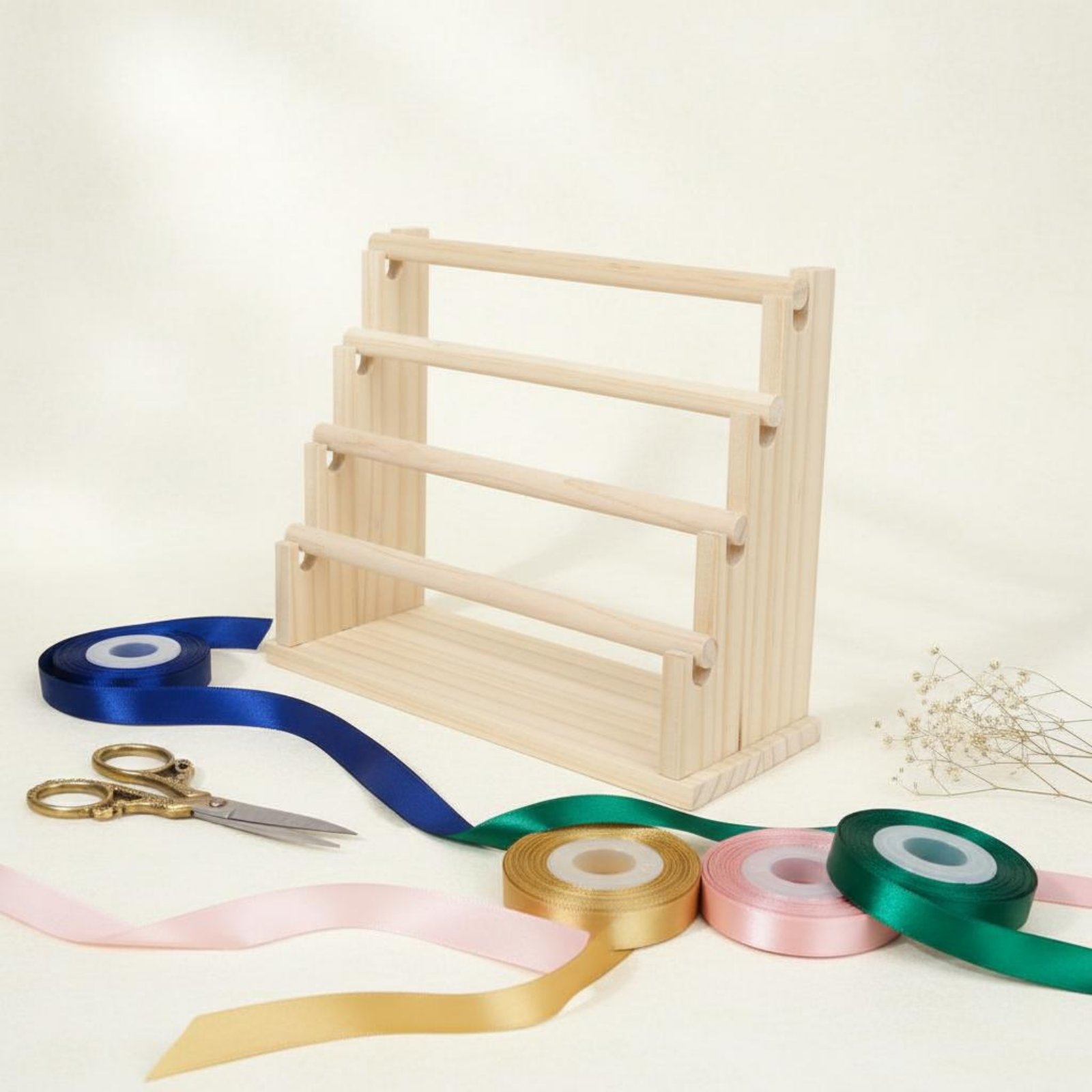 حامل مجوهرات خشبي طبيعي متعدد  - مراجعة Display Stand Wood وسعره