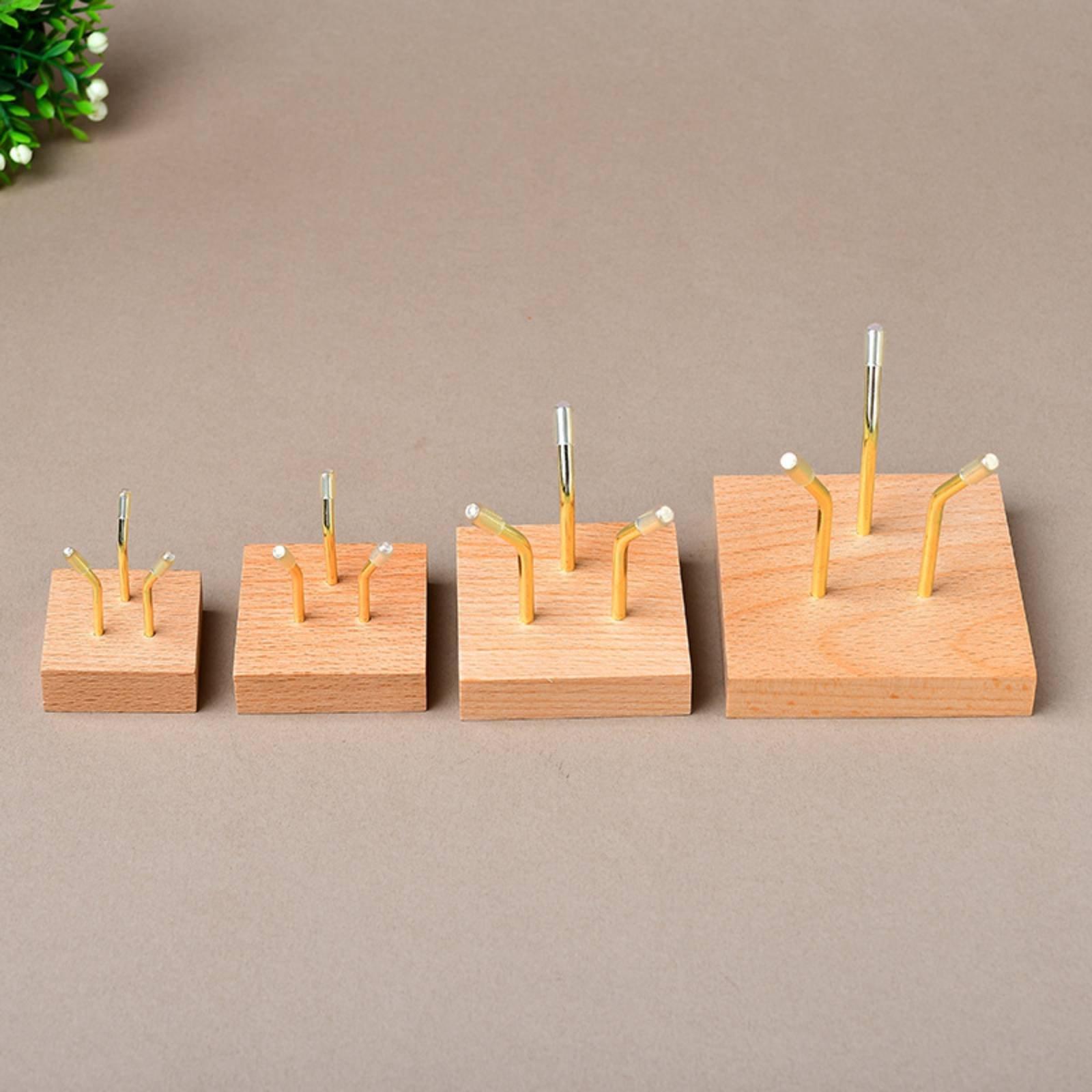 حامل خشبي صلب بقاعدة كريستالية - مراجعة Display Stand Wood وسعره