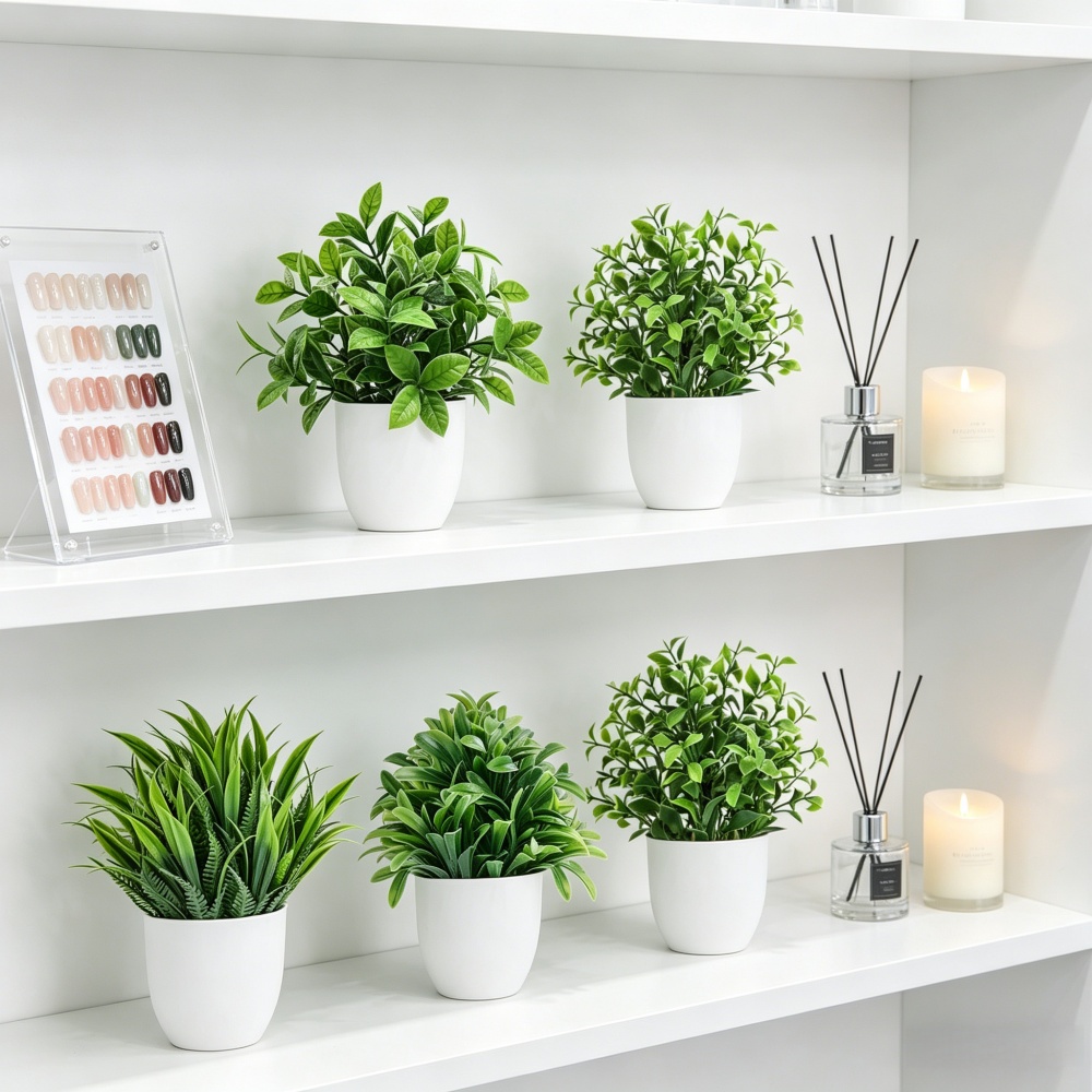 مجموعة من 4 نباتات اصطناعية صغ - مراجعة Bonsai Garden Zen وسعره