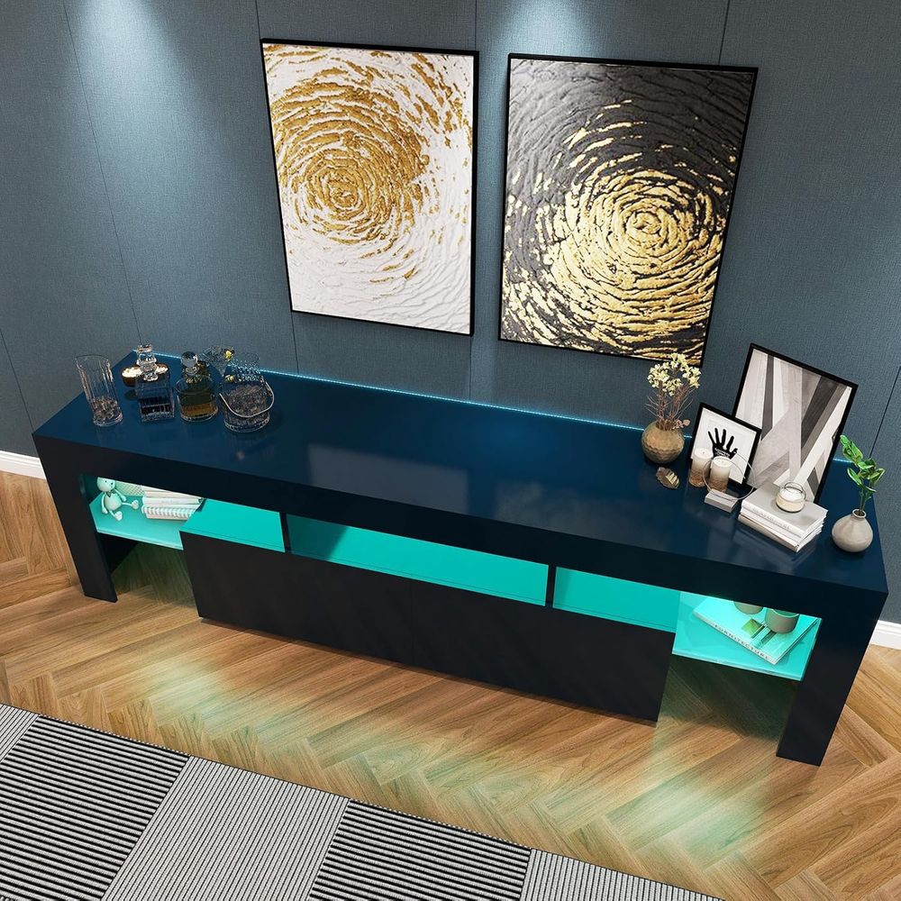 حامل تلفزيون أسود، حامل تلفزيو - مراجعة Display Stand Wood وسعره