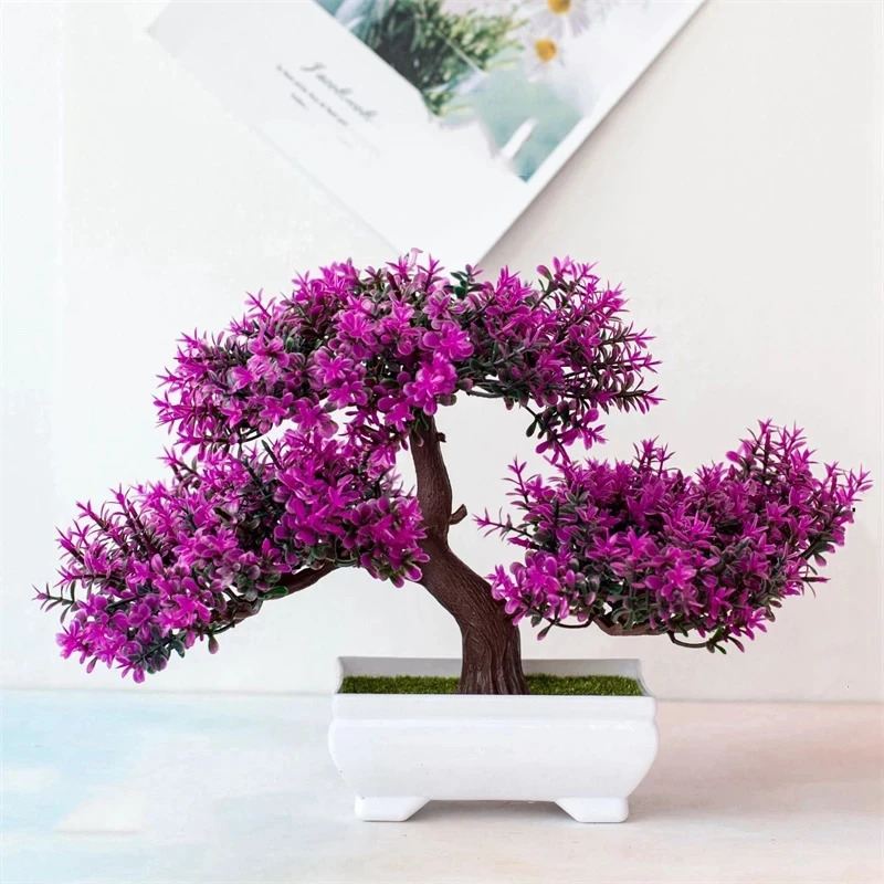 نباتات اصطناعية صغيرة في أواني - مراجعة Bonsai Garden Table وسعره