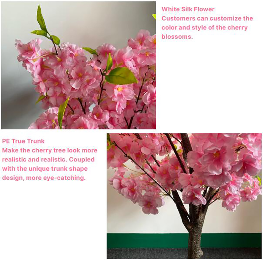 كبير زهر الكرز الاصطناعي شجرة  - مراجعة Bonsai Garden Shop وسعره